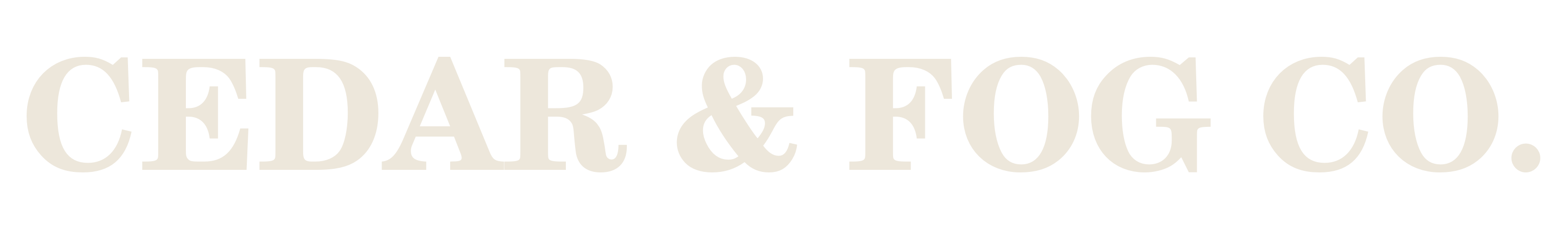 Cedar & Fog Co.