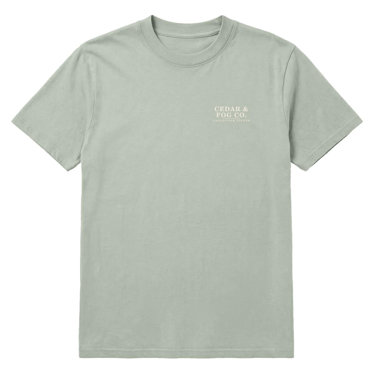 The Overcast Tee — detail view