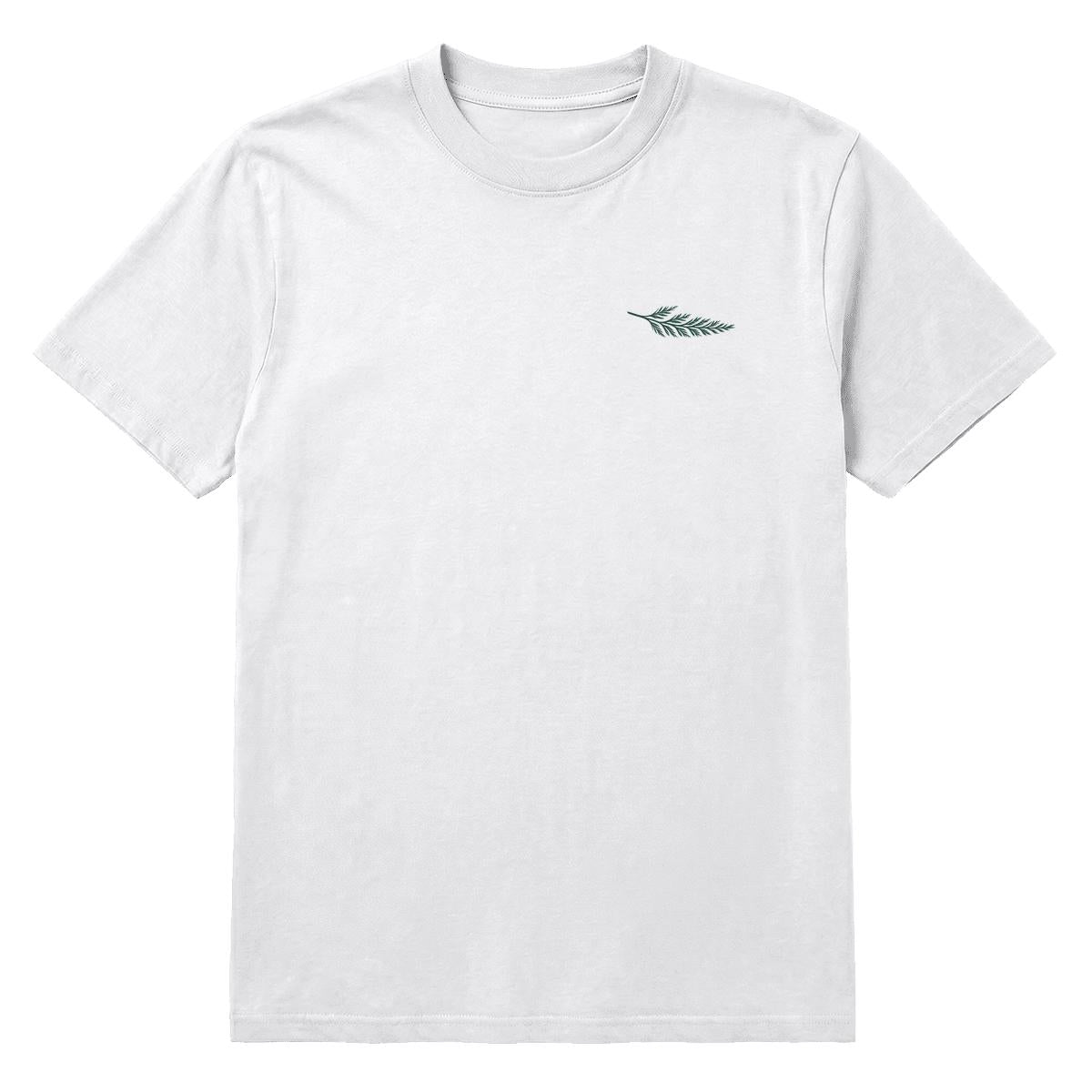The Trailhead Tee — detail view