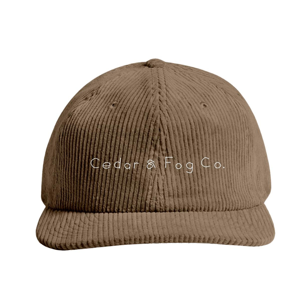 The Corduroy Road Cap — front view
