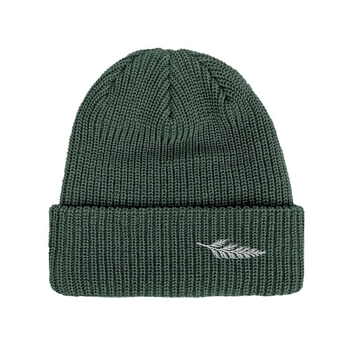 The Cedar Beanie — angle view